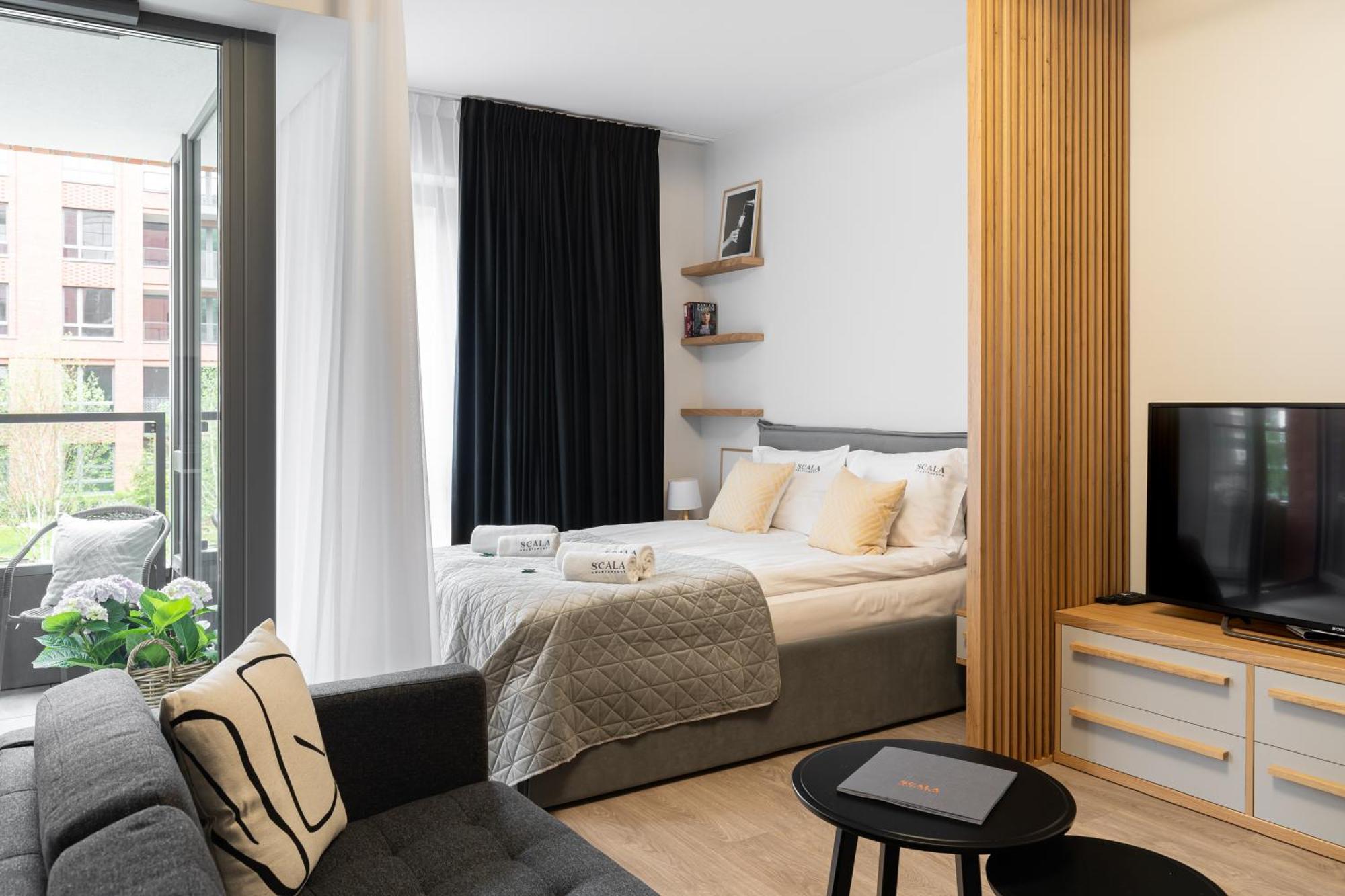 Scala 60C City Center Apartments & Studio By Lion Apartments グダニスク エクステリア 写真